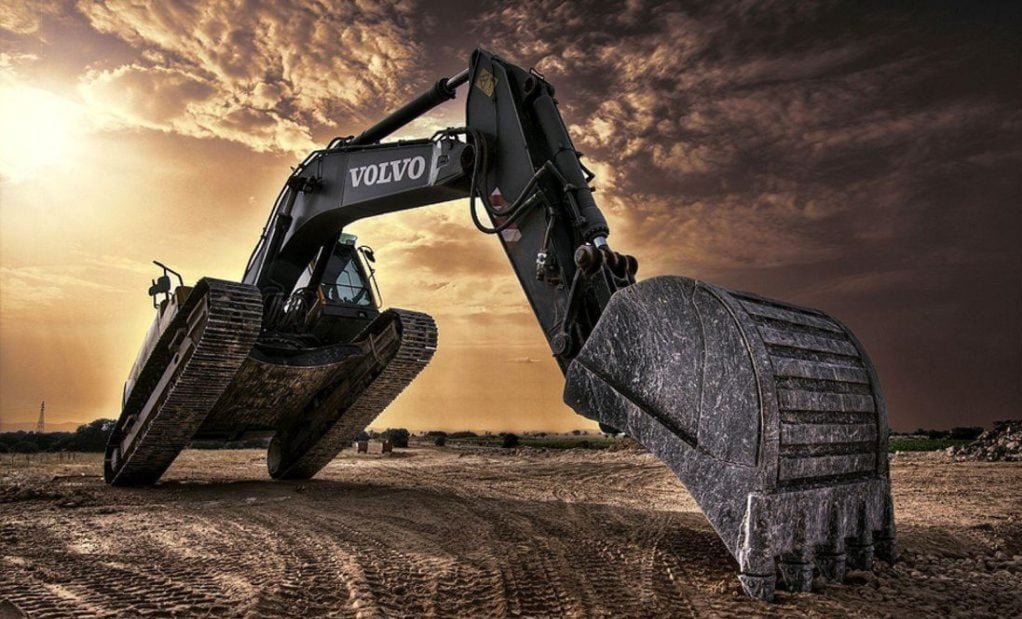 Ilustrasi alat berat